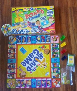 Toys R Us The Board Game Complete Pavilion Geoffrey The Giraffe Rare