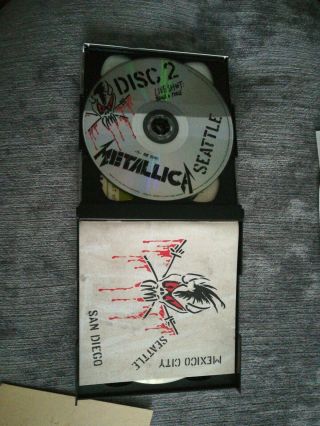 Metallica Live Shit: Binge and Purge 3 CD,  2 DVD Boxset RARE OOP 6
