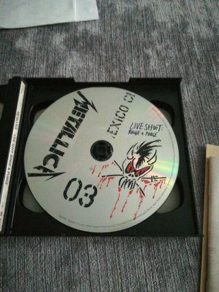 Metallica Live Shit: Binge and Purge 3 CD,  2 DVD Boxset RARE OOP 7