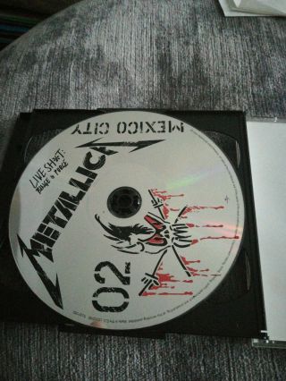 Metallica Live Shit: Binge and Purge 3 CD,  2 DVD Boxset RARE OOP 8