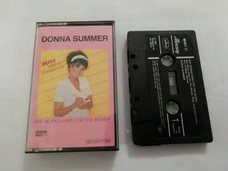 Donna Summer She Hard For The Money Rare Cassette Album