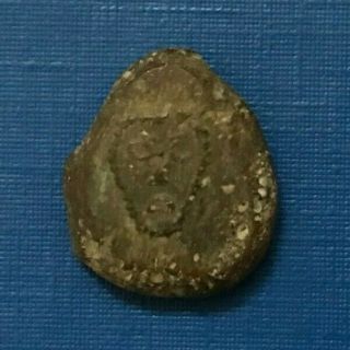 Very Rare Ancient Celtic Bellovaques Bellovaci Bronze Coin 1st Century Bc - P544