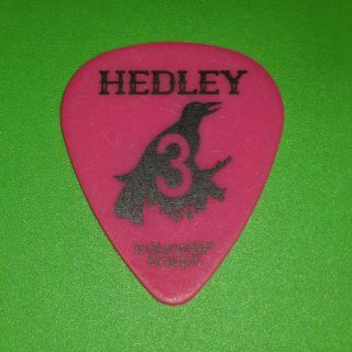 Hedley - Dave Rosin Tour Guitar Pick Plectrum Mega Rare