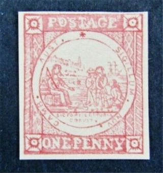 Nystamps British Australian States South Wales Stamp Printed On Card Rare