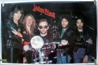 Rare Judas Priest 1979 Vintage Music Poster