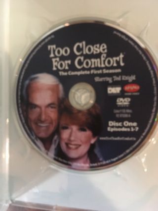 Too Close For Comfort DVD Season 1 Dics 1 7 Episodes Rare OOP 3