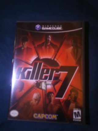 Killer7 (nintendo Gamecube,  2005) Rare Case And Discs.  Fast Ship