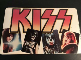 `vintage Kiss 1978 Record Player Sticker Aucoin Rare Hard To Find