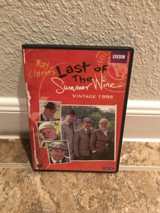 Last Of The Summer Wine: Vintage 1998 - (dvd,  2013) 2 - Disc Set Rare Oop Bbc