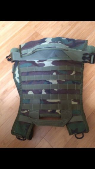 Tg Fuast M81 Molle Plate Carrier Rare,  2000s,  Tactical Vest,  Armor Carrier 3