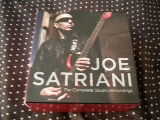 Joe Satriani The Complete Studio Recordings 15 Cd Box Set Rare Bonus Tracks