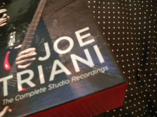 JOE SATRIANI THE COMPLETE STUDIO RECORDINGS 15 CD BOX SET RARE BONUS TRACKS 2