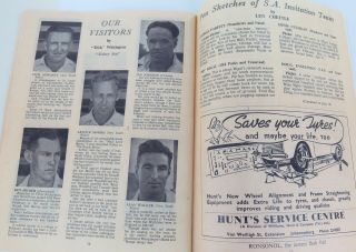 RARE AUSTRALIAN CRICKETERS BASEBALL TEAM 1950 “FERGUSON BASEBALL BENEFIT 