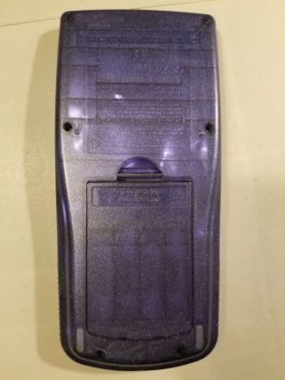Texas Instruments TI - 83 Plus Graphing Calculator Rare Purple Color 2
