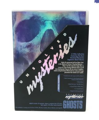 Unsolved Mysteries: Ghosts - Complete Dvd Boxed Set Robert Stack Rare Oop