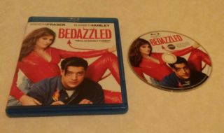 Bedazzled (blu - Ray Disc,  2013) Rare Oop Brendan Fraser Anchor Bay Region A Usa