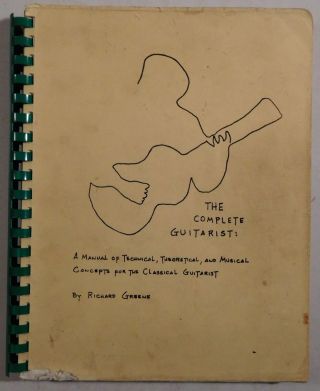 Richard Greene The Complete Guitarist Rare Private Press Vintage Book