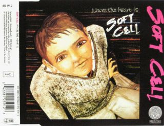 Soft Cell ‎– Where The Heart Is 2 Track Cd5 Very Rare