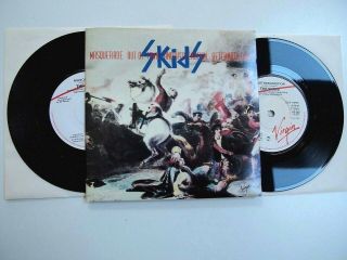 The Skids - Masquerade 7 " X 2 Vinyl Nr Rare Double Pack Single 1979 Punk