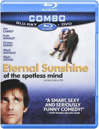 Eternal Sunshine Of The Spotless Mind (blu - Ray,  Dvd Combo) Rare W/ Slipcover