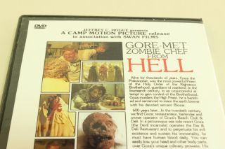 Gore - met Zombie Chef from Hell (1987) rare horror dvd OOP Spooky Cult Film 7