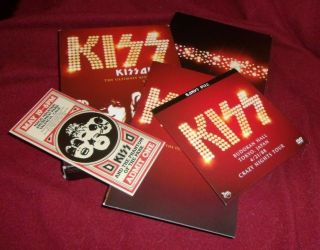 Kissology V2 Rare Oop 3 Dvd Box Set,  Bonus Dvd Kiss Meets The Phantom Of Park