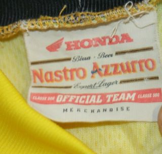 Team Nastro Azzuro Valentino Rossi Honda Racing Rare Team Shirt 3