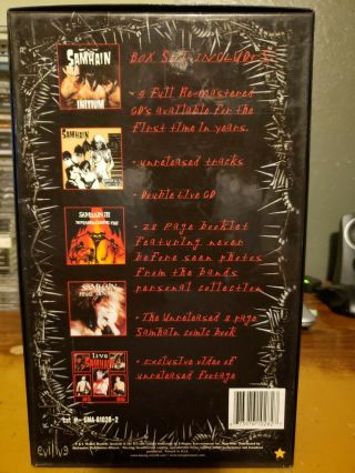 SAMHAIN BOX SET 5 CD Set,  VHS,  Book Rare OOP Danzig 2