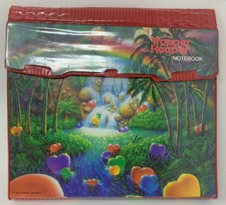 Vintage 1992 Mead Trapper Keeper Heart Forest Waterfall River Rare