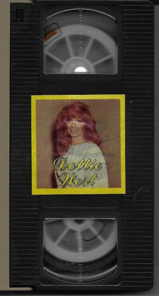 DOTTIE WEST Live CONCERT Clips VHS,  KENNY ROGERS & CHARLIE McCOY 1982 VRC RARE 3