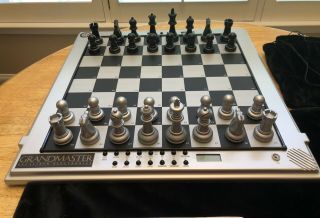Excalibur Grandmaster Platinum Edition Electronic/computer Chess Set - Rare