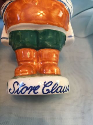 JUS Denmark Lille And Store Claus Salt Pepper Shakers Rare EUC With Cork Stopper 5