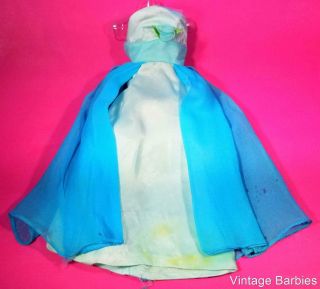 Rare Barbie Doll Debutante Ball 1666 Gown / Dress Tlc Vintage 1960 