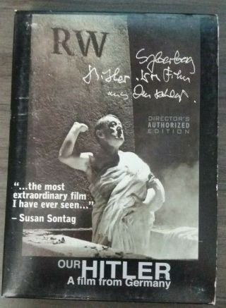 Our Hitler: A Film From Germany 2 - Dvd Box Set,  Rare Region 1 Facets Release
