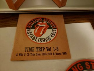 The Rolling Stones - Time Trip Vol.  1 - 5 CD,  DVD 293/600 Limited Box Rare 5