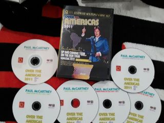 Paul Mccartney 6 Dvd Brazil Yankee Stadium Las Vegas Live The Beatles 2011 Rare