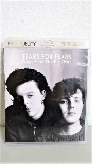 Tears For Fears - Songs From The Big Chair Pure Audio Blu Ray Universal Rare