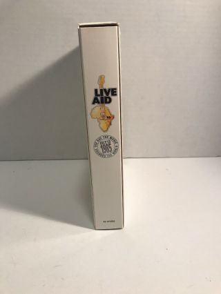 Live Aid (DVD,  2004,  4 - Disc Set) VG,  RARE,  HTF,  OOP 7