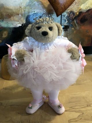 Rare Apple Whimsey Ballerina Bear