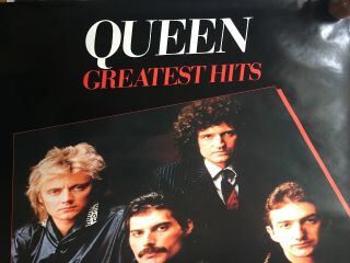 Queen Greatest Hits Poster Rare Version Promo 1981