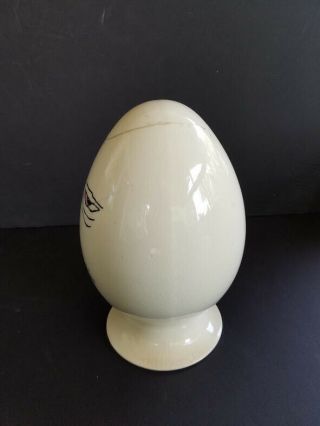 Rare Vintage Lagardo Tackett Ceramic Egghead Condom Holder – Signed 1958 2