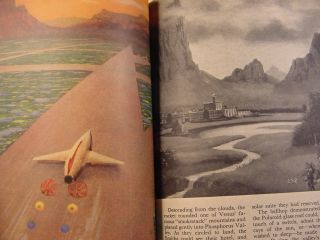 RARE CORONET March 1950 CHESLEY BONESTELL Mr.  Smith goes to VENUS JANE RUSSELL 5