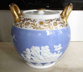 Rare Early 19th Century Spode Porcelain Pot Pourri - Pattern 2063