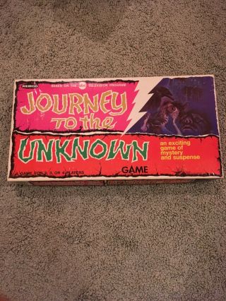 Rare 1968 Remco Journey To The Unknown Game Complete