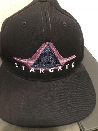 Stargate Film Crew Hat 1994 One Size Fits All Rare Black