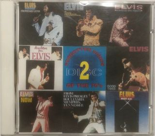 Elvis Presley “forgotten Songs Of The 70’s Disc 2” Rare Cdr