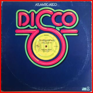 Disco 12 " John Paul Young - Love Is In The Air Atlantic - Rare 