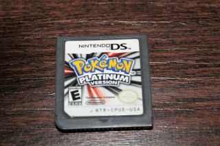 Pokemon Platinum Version - Nintendo Ds Ds Lite 3ds 2ds Game Rare Authentic Orig