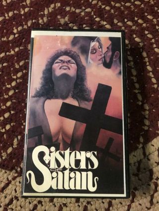 Sisters Of Satan Horror Sov Slasher Big Box Slip Rare Oop Vhs