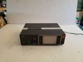 Sony Mtl - 10 Stereo Cassette Player Vintage Rare